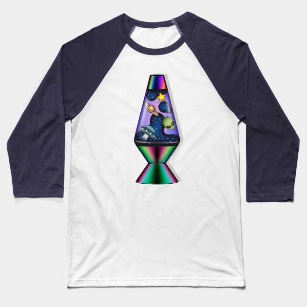 Lavalamp Baseball T-Shirt by Eleonora